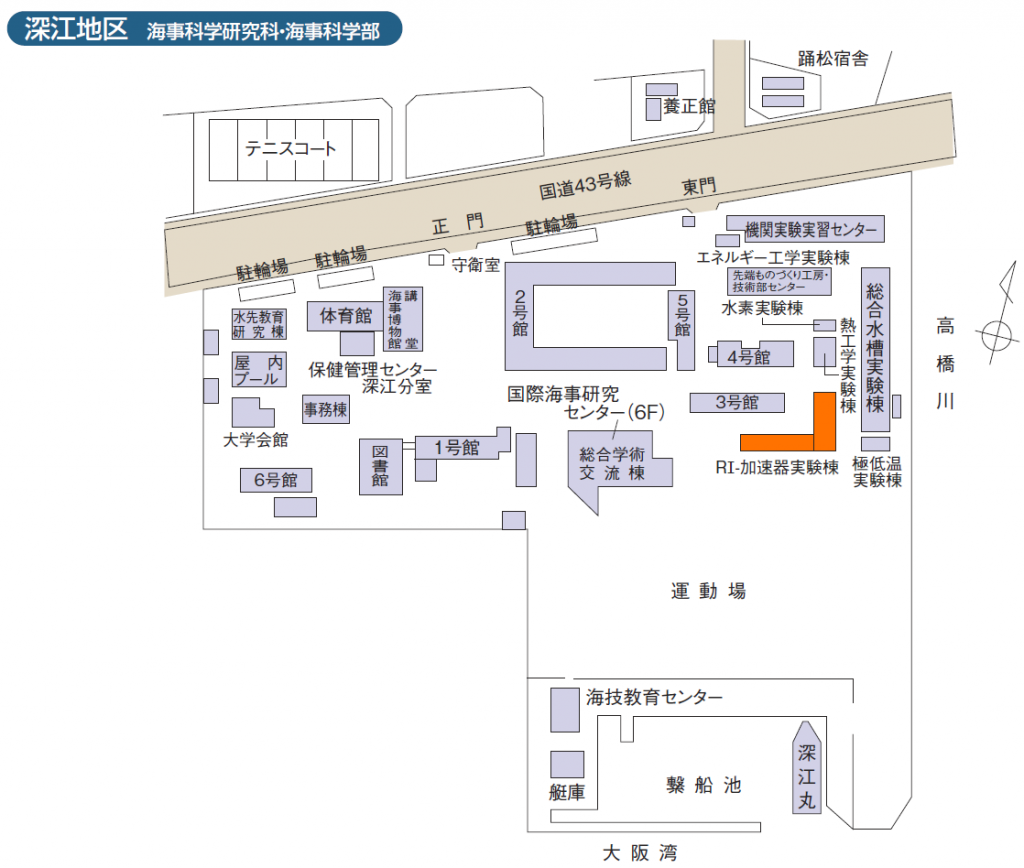 深江地区案内図